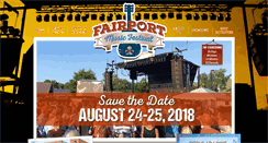 Desktop Screenshot of fairportmusicfestival.com